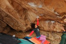 Bouldering in Hueco Tanks on 01/02/2020 with Blue Lizard Climbing and Yoga

Filename: SRM_20200102_1352042.jpg
Aperture: f/5.6
Shutter Speed: 1/200
Body: Canon EOS-1D Mark II
Lens: Canon EF 16-35mm f/2.8 L