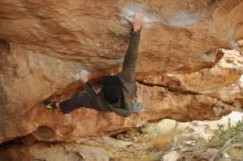 Bouldering in Hueco Tanks on 01/02/2020 with Blue Lizard Climbing and Yoga

Filename: SRM_20200102_1402540.jpg
Aperture: f/2.5
Shutter Speed: 1/250
Body: Canon EOS-1D Mark II
Lens: Canon EF 50mm f/1.8 II