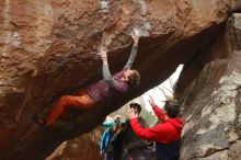 Bouldering in Hueco Tanks on 01/02/2020 with Blue Lizard Climbing and Yoga

Filename: SRM_20200102_1459490.jpg
Aperture: f/4.0
Shutter Speed: 1/250
Body: Canon EOS-1D Mark II
Lens: Canon EF 50mm f/1.8 II