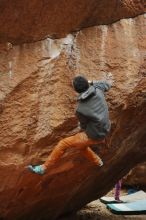 Bouldering in Hueco Tanks on 01/02/2020 with Blue Lizard Climbing and Yoga

Filename: SRM_20200102_1512210.jpg
Aperture: f/3.5
Shutter Speed: 1/250
Body: Canon EOS-1D Mark II
Lens: Canon EF 50mm f/1.8 II