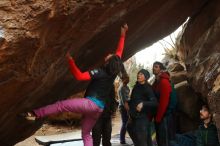 Bouldering in Hueco Tanks on 01/02/2020 with Blue Lizard Climbing and Yoga

Filename: SRM_20200102_1549321.jpg
Aperture: f/4.5
Shutter Speed: 1/250
Body: Canon EOS-1D Mark II
Lens: Canon EF 50mm f/1.8 II