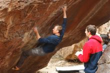 Bouldering in Hueco Tanks on 01/02/2020 with Blue Lizard Climbing and Yoga

Filename: SRM_20200102_1559420.jpg
Aperture: f/3.5
Shutter Speed: 1/250
Body: Canon EOS-1D Mark II
Lens: Canon EF 50mm f/1.8 II