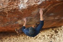 Bouldering in Hueco Tanks on 01/02/2020 with Blue Lizard Climbing and Yoga

Filename: SRM_20200102_1640271.jpg
Aperture: f/2.8
Shutter Speed: 1/250
Body: Canon EOS-1D Mark II
Lens: Canon EF 50mm f/1.8 II