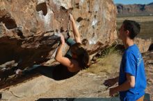 Bouldering in Hueco Tanks on 01/05/2020 with Blue Lizard Climbing and Yoga

Filename: SRM_20200105_1103450.jpg
Aperture: f/5.6
Shutter Speed: 1/400
Body: Canon EOS-1D Mark II
Lens: Canon EF 50mm f/1.8 II