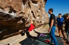 Bouldering in Hueco Tanks on 01/05/2020 with Blue Lizard Climbing and Yoga

Filename: SRM_20200105_1108480.jpg
Aperture: f/8.0
Shutter Speed: 1/320
Body: Canon EOS-1D Mark II
Lens: Canon EF 16-35mm f/2.8 L