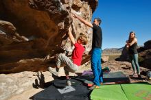 Bouldering in Hueco Tanks on 01/05/2020 with Blue Lizard Climbing and Yoga

Filename: SRM_20200105_1109020.jpg
Aperture: f/8.0
Shutter Speed: 1/250
Body: Canon EOS-1D Mark II
Lens: Canon EF 16-35mm f/2.8 L