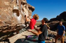 Bouldering in Hueco Tanks on 01/05/2020 with Blue Lizard Climbing and Yoga

Filename: SRM_20200105_1109220.jpg
Aperture: f/8.0
Shutter Speed: 1/320
Body: Canon EOS-1D Mark II
Lens: Canon EF 16-35mm f/2.8 L