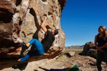 Bouldering in Hueco Tanks on 01/05/2020 with Blue Lizard Climbing and Yoga

Filename: SRM_20200105_1111000.jpg
Aperture: f/8.0
Shutter Speed: 1/320
Body: Canon EOS-1D Mark II
Lens: Canon EF 16-35mm f/2.8 L