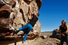 Bouldering in Hueco Tanks on 01/05/2020 with Blue Lizard Climbing and Yoga

Filename: SRM_20200105_1111060.jpg
Aperture: f/8.0
Shutter Speed: 1/320
Body: Canon EOS-1D Mark II
Lens: Canon EF 16-35mm f/2.8 L