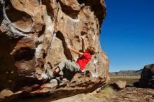 Bouldering in Hueco Tanks on 01/05/2020 with Blue Lizard Climbing and Yoga

Filename: SRM_20200105_1111580.jpg
Aperture: f/8.0
Shutter Speed: 1/400
Body: Canon EOS-1D Mark II
Lens: Canon EF 16-35mm f/2.8 L