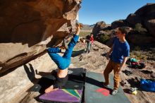 Bouldering in Hueco Tanks on 01/05/2020 with Blue Lizard Climbing and Yoga

Filename: SRM_20200105_1118010.jpg
Aperture: f/10.0
Shutter Speed: 1/320
Body: Canon EOS-1D Mark II
Lens: Canon EF 16-35mm f/2.8 L