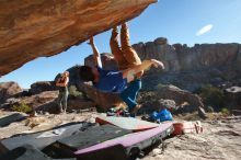 Bouldering in Hueco Tanks on 01/05/2020 with Blue Lizard Climbing and Yoga

Filename: SRM_20200105_1119340.jpg
Aperture: f/8.0
Shutter Speed: 1/320
Body: Canon EOS-1D Mark II
Lens: Canon EF 16-35mm f/2.8 L