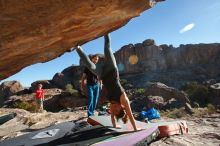 Bouldering in Hueco Tanks on 01/05/2020 with Blue Lizard Climbing and Yoga

Filename: SRM_20200105_1120430.jpg
Aperture: f/8.0
Shutter Speed: 1/320
Body: Canon EOS-1D Mark II
Lens: Canon EF 16-35mm f/2.8 L