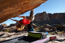 Bouldering in Hueco Tanks on 01/05/2020 with Blue Lizard Climbing and Yoga

Filename: SRM_20200105_1122560.jpg
Aperture: f/7.1
Shutter Speed: 1/320
Body: Canon EOS-1D Mark II
Lens: Canon EF 16-35mm f/2.8 L