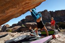 Bouldering in Hueco Tanks on 01/05/2020 with Blue Lizard Climbing and Yoga

Filename: SRM_20200105_1123330.jpg
Aperture: f/7.1
Shutter Speed: 1/320
Body: Canon EOS-1D Mark II
Lens: Canon EF 16-35mm f/2.8 L