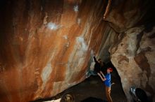 Bouldering in Hueco Tanks on 01/05/2020 with Blue Lizard Climbing and Yoga

Filename: SRM_20200105_1144530.jpg
Aperture: f/8.0
Shutter Speed: 1/250
Body: Canon EOS-1D Mark II
Lens: Canon EF 16-35mm f/2.8 L