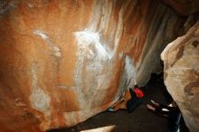 Bouldering in Hueco Tanks on 01/05/2020 with Blue Lizard Climbing and Yoga

Filename: SRM_20200105_1147460.jpg
Aperture: f/8.0
Shutter Speed: 1/250
Body: Canon EOS-1D Mark II
Lens: Canon EF 16-35mm f/2.8 L