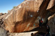 Bouldering in Hueco Tanks on 01/05/2020 with Blue Lizard Climbing and Yoga

Filename: SRM_20200105_1148020.jpg
Aperture: f/8.0
Shutter Speed: 1/250
Body: Canon EOS-1D Mark II
Lens: Canon EF 16-35mm f/2.8 L