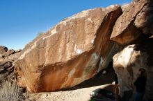 Bouldering in Hueco Tanks on 01/05/2020 with Blue Lizard Climbing and Yoga

Filename: SRM_20200105_1152330.jpg
Aperture: f/8.0
Shutter Speed: 1/250
Body: Canon EOS-1D Mark II
Lens: Canon EF 16-35mm f/2.8 L