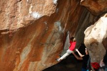 Bouldering in Hueco Tanks on 01/05/2020 with Blue Lizard Climbing and Yoga

Filename: SRM_20200105_1153140.jpg
Aperture: f/8.0
Shutter Speed: 1/250
Body: Canon EOS-1D Mark II
Lens: Canon EF 16-35mm f/2.8 L