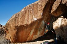 Bouldering in Hueco Tanks on 01/05/2020 with Blue Lizard Climbing and Yoga

Filename: SRM_20200105_1154460.jpg
Aperture: f/8.0
Shutter Speed: 1/250
Body: Canon EOS-1D Mark II
Lens: Canon EF 16-35mm f/2.8 L