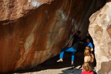 Bouldering in Hueco Tanks on 01/05/2020 with Blue Lizard Climbing and Yoga

Filename: SRM_20200105_1206010.jpg
Aperture: f/8.0
Shutter Speed: 1/250
Body: Canon EOS-1D Mark II
Lens: Canon EF 16-35mm f/2.8 L