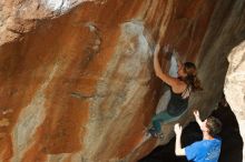 Bouldering in Hueco Tanks on 01/05/2020 with Blue Lizard Climbing and Yoga

Filename: SRM_20200105_1228240.jpg
Aperture: f/8.0
Shutter Speed: 1/250
Body: Canon EOS-1D Mark II
Lens: Canon EF 50mm f/1.8 II