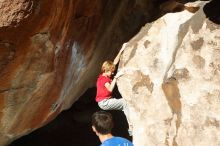 Bouldering in Hueco Tanks on 01/05/2020 with Blue Lizard Climbing and Yoga

Filename: SRM_20200105_1230460.jpg
Aperture: f/8.0
Shutter Speed: 1/250
Body: Canon EOS-1D Mark II
Lens: Canon EF 50mm f/1.8 II