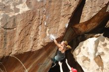 Bouldering in Hueco Tanks on 01/05/2020 with Blue Lizard Climbing and Yoga

Filename: SRM_20200105_1236130.jpg
Aperture: f/8.0
Shutter Speed: 1/250
Body: Canon EOS-1D Mark II
Lens: Canon EF 50mm f/1.8 II