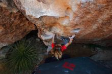 Bouldering in Hueco Tanks on 01/05/2020 with Blue Lizard Climbing and Yoga

Filename: SRM_20200105_1306420.jpg
Aperture: f/4.5
Shutter Speed: 1/250
Body: Canon EOS-1D Mark II
Lens: Canon EF 16-35mm f/2.8 L