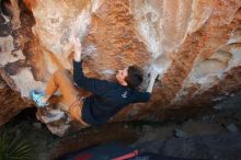 Bouldering in Hueco Tanks on 01/05/2020 with Blue Lizard Climbing and Yoga

Filename: SRM_20200105_1308520.jpg
Aperture: f/4.5
Shutter Speed: 1/250
Body: Canon EOS-1D Mark II
Lens: Canon EF 16-35mm f/2.8 L