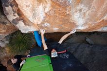 Bouldering in Hueco Tanks on 01/05/2020 with Blue Lizard Climbing and Yoga

Filename: SRM_20200105_1313340.jpg
Aperture: f/4.0
Shutter Speed: 1/250
Body: Canon EOS-1D Mark II
Lens: Canon EF 16-35mm f/2.8 L