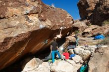 Bouldering in Hueco Tanks on 01/05/2020 with Blue Lizard Climbing and Yoga

Filename: SRM_20200105_1358200.jpg
Aperture: f/8.0
Shutter Speed: 1/250
Body: Canon EOS-1D Mark II
Lens: Canon EF 16-35mm f/2.8 L