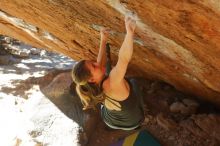 Bouldering in Hueco Tanks on 01/05/2020 with Blue Lizard Climbing and Yoga

Filename: SRM_20200105_1411370.jpg
Aperture: f/4.5
Shutter Speed: 1/400
Body: Canon EOS-1D Mark II
Lens: Canon EF 50mm f/1.8 II