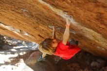 Bouldering in Hueco Tanks on 01/05/2020 with Blue Lizard Climbing and Yoga

Filename: SRM_20200105_1414541.jpg
Aperture: f/2.8
Shutter Speed: 1/640
Body: Canon EOS-1D Mark II
Lens: Canon EF 50mm f/1.8 II