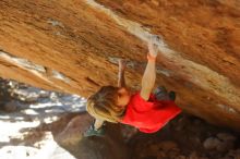 Bouldering in Hueco Tanks on 01/05/2020 with Blue Lizard Climbing and Yoga

Filename: SRM_20200105_1414541.jpg
Aperture: f/2.8
Shutter Speed: 1/640
Body: Canon EOS-1D Mark II
Lens: Canon EF 50mm f/1.8 II