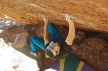 Bouldering in Hueco Tanks on 01/05/2020 with Blue Lizard Climbing and Yoga

Filename: SRM_20200105_1416400.jpg
Aperture: f/2.8
Shutter Speed: 1/400
Body: Canon EOS-1D Mark II
Lens: Canon EF 50mm f/1.8 II