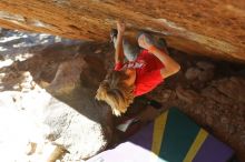 Bouldering in Hueco Tanks on 01/05/2020 with Blue Lizard Climbing and Yoga

Filename: SRM_20200105_1417281.jpg
Aperture: f/4.0
Shutter Speed: 1/800
Body: Canon EOS-1D Mark II
Lens: Canon EF 50mm f/1.8 II