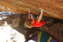 Bouldering in Hueco Tanks on 01/05/2020 with Blue Lizard Climbing and Yoga

Filename: SRM_20200105_1417283.jpg
Aperture: f/4.0
Shutter Speed: 1/640
Body: Canon EOS-1D Mark II
Lens: Canon EF 50mm f/1.8 II