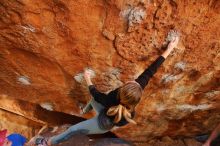 Bouldering in Hueco Tanks on 01/05/2020 with Blue Lizard Climbing and Yoga

Filename: SRM_20200105_1441110.jpg
Aperture: f/4.5
Shutter Speed: 1/250
Body: Canon EOS-1D Mark II
Lens: Canon EF 16-35mm f/2.8 L