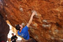 Bouldering in Hueco Tanks on 01/05/2020 with Blue Lizard Climbing and Yoga

Filename: SRM_20200105_1444190.jpg
Aperture: f/4.5
Shutter Speed: 1/250
Body: Canon EOS-1D Mark II
Lens: Canon EF 16-35mm f/2.8 L