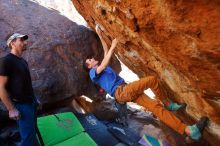 Bouldering in Hueco Tanks on 01/05/2020 with Blue Lizard Climbing and Yoga

Filename: SRM_20200105_1447140.jpg
Aperture: f/4.5
Shutter Speed: 1/250
Body: Canon EOS-1D Mark II
Lens: Canon EF 16-35mm f/2.8 L