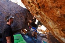 Bouldering in Hueco Tanks on 01/05/2020 with Blue Lizard Climbing and Yoga

Filename: SRM_20200105_1450280.jpg
Aperture: f/4.5
Shutter Speed: 1/250
Body: Canon EOS-1D Mark II
Lens: Canon EF 16-35mm f/2.8 L