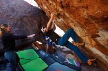 Bouldering in Hueco Tanks on 01/05/2020 with Blue Lizard Climbing and Yoga

Filename: SRM_20200105_1453040.jpg
Aperture: f/4.5
Shutter Speed: 1/250
Body: Canon EOS-1D Mark II
Lens: Canon EF 16-35mm f/2.8 L