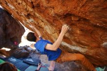 Bouldering in Hueco Tanks on 01/05/2020 with Blue Lizard Climbing and Yoga

Filename: SRM_20200105_1454160.jpg
Aperture: f/4.0
Shutter Speed: 1/250
Body: Canon EOS-1D Mark II
Lens: Canon EF 16-35mm f/2.8 L