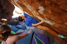 Bouldering in Hueco Tanks on 01/05/2020 with Blue Lizard Climbing and Yoga

Filename: SRM_20200105_1454530.jpg
Aperture: f/4.5
Shutter Speed: 1/250
Body: Canon EOS-1D Mark II
Lens: Canon EF 16-35mm f/2.8 L