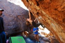 Bouldering in Hueco Tanks on 01/05/2020 with Blue Lizard Climbing and Yoga

Filename: SRM_20200105_1456501.jpg
Aperture: f/4.5
Shutter Speed: 1/250
Body: Canon EOS-1D Mark II
Lens: Canon EF 16-35mm f/2.8 L