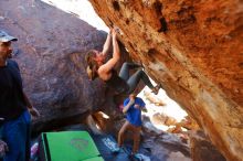 Bouldering in Hueco Tanks on 01/05/2020 with Blue Lizard Climbing and Yoga

Filename: SRM_20200105_1456560.jpg
Aperture: f/4.5
Shutter Speed: 1/250
Body: Canon EOS-1D Mark II
Lens: Canon EF 16-35mm f/2.8 L