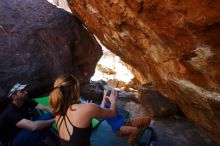 Bouldering in Hueco Tanks on 01/05/2020 with Blue Lizard Climbing and Yoga

Filename: SRM_20200105_1458130.jpg
Aperture: f/6.3
Shutter Speed: 1/250
Body: Canon EOS-1D Mark II
Lens: Canon EF 16-35mm f/2.8 L