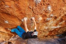 Bouldering in Hueco Tanks on 01/05/2020 with Blue Lizard Climbing and Yoga

Filename: SRM_20200105_1503560.jpg
Aperture: f/4.0
Shutter Speed: 1/250
Body: Canon EOS-1D Mark II
Lens: Canon EF 16-35mm f/2.8 L